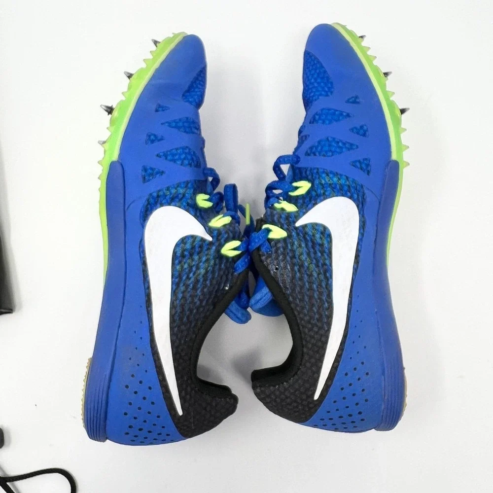 Nike‎ Zoom Rival M 8 Track & Field Blue Cobalt Men's Size 9 806555-413 w/ Bag